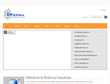 Tablet Screenshot of brahmaindustries.com